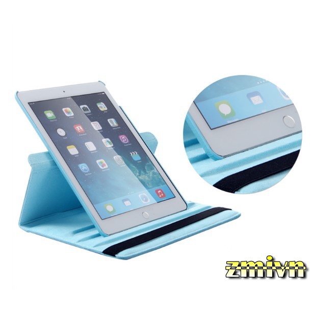 Bao da xoay 360 dành cho iPad Mini 1/2/3/4, iPad 234, iPad 10.5 Pro (2017)...