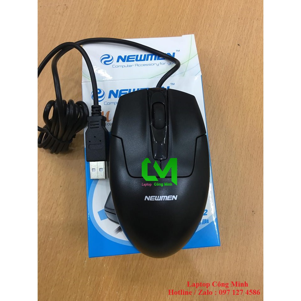 CHUỘT CÓ DÂY USB NEWMEN M180 CHÍNH HÃNG - BẢO HÀNH 12 THÁNG