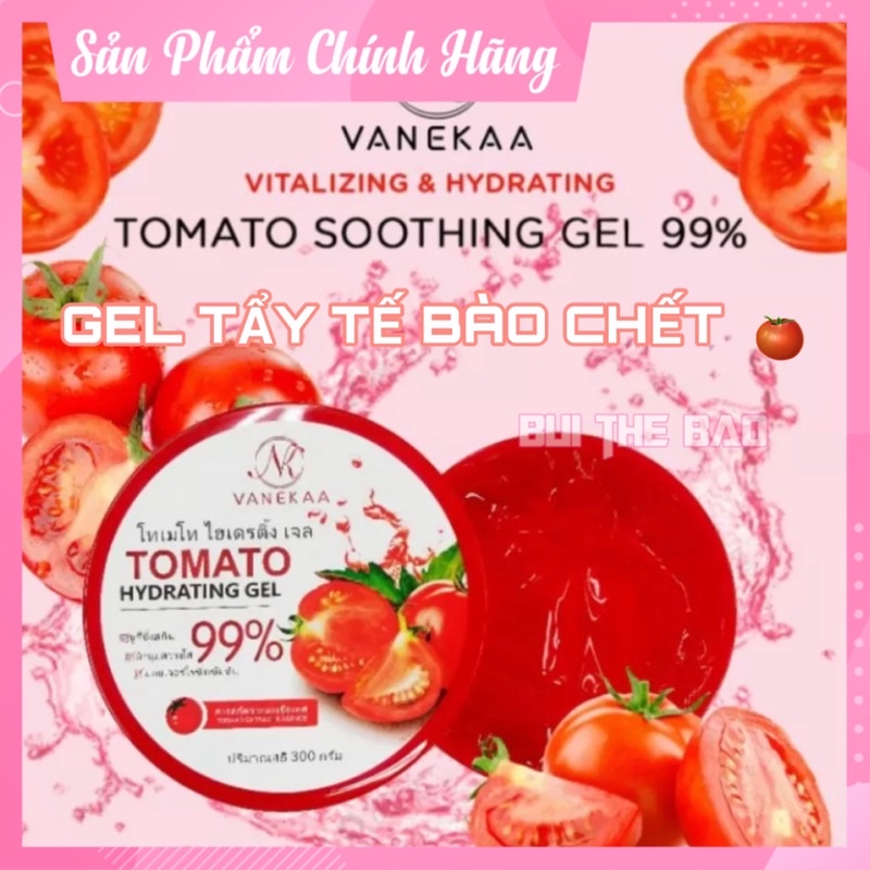 Gel Tẩy Tế Bào Chết Cà Chua TOMATO VANEEKA  Thái Lan 🇹🇭