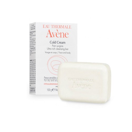 Xà Phòng Avene Dành Cho Da Nhạy Cảm - Avene Cold Cream Cleansing Bar 100g