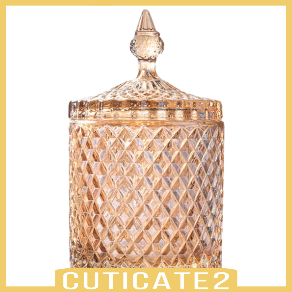 Set 2 Lọ Thủy Tinh Đựng Bánh Quy / Ngũ Cốc Dung Tích 600ml