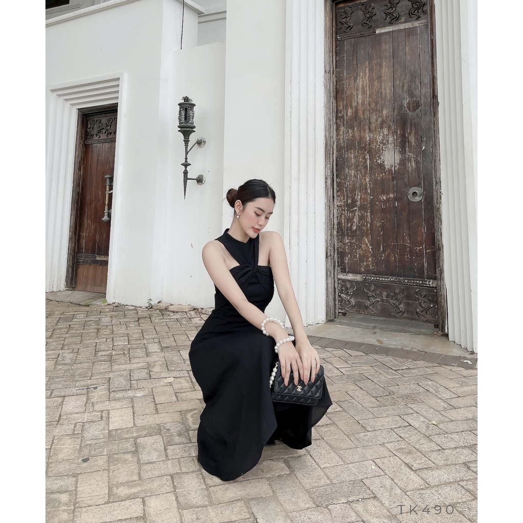 [BBSTORE'S] Đầm Xốp Nhăn Xoắn Ngực Fruit - TK490 | BigBuy360 - bigbuy360.vn