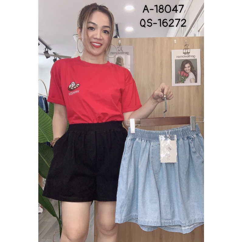 SALE Quần đùi Bigsize jean trơn LT 16272