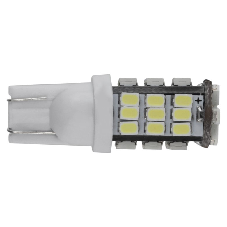 Đèn LED Xenon T10 42 bóng 3020 SMD gắn đuôi xe hỗ trợ lùi ánh sáng trắng 6000K