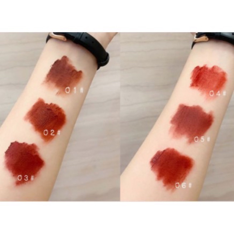 Set 3 Cây Son Kem Lì Herorange Fluffy Lip Glaze