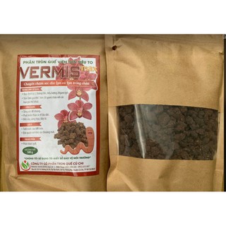 Phân trùn quế viên nén siêu to Vermis-Max 500gram