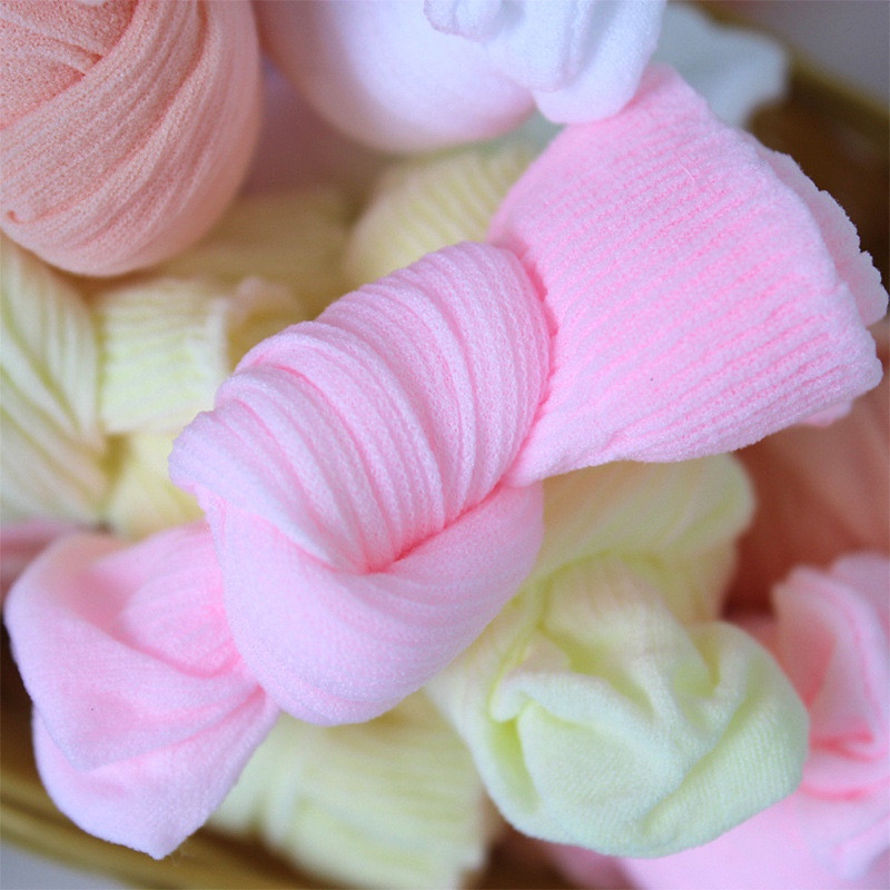 Đôi Vớ Mỏng Mùa Hè Thoáng Khí Màu Kẹo Dễ Thương Cho Bé