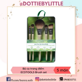 Bộ cọ trang điểm ecotools 5 cây