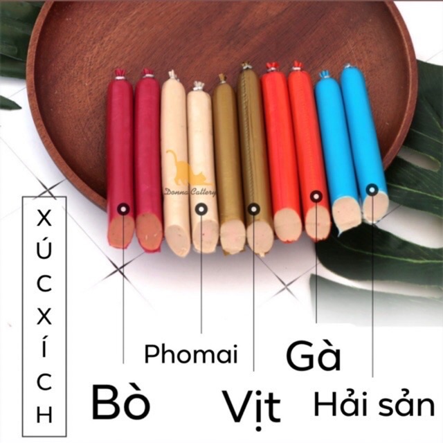Xúc Xích Chó Mèo Đủ Vị