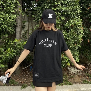 Áo thun Monstier Club  - Premium Basic Tee -  Đen