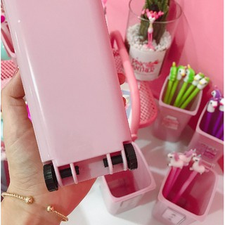 Thùng Rác Mini Dễ Thương Phong Cách Hàn Quốc