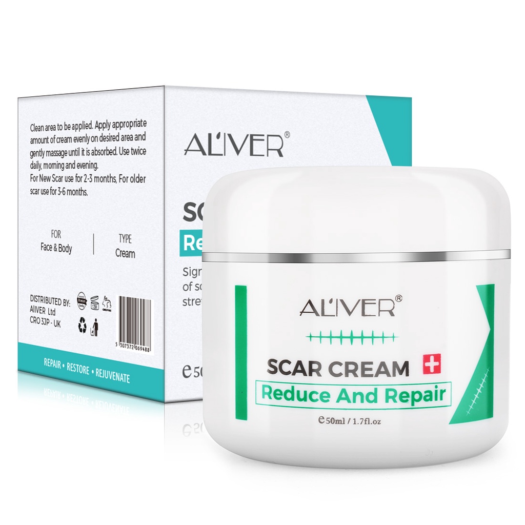 ALIVER  Kem Sẹo  Tất cả các vết sẹo có thể được loại bỏ  Kem mờ sẹo  kem loại bỏ sẹo lồi  Kem  sẹo  30g.