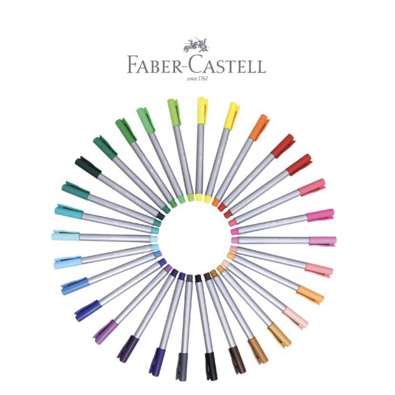 Bút Fineliner - Line Đi Nét/Dạ Kim Ngòi 0.4mm Faber-Castell [yalcado.station]