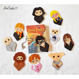 Bộ sưu tập bookmark vải - Harry Potter