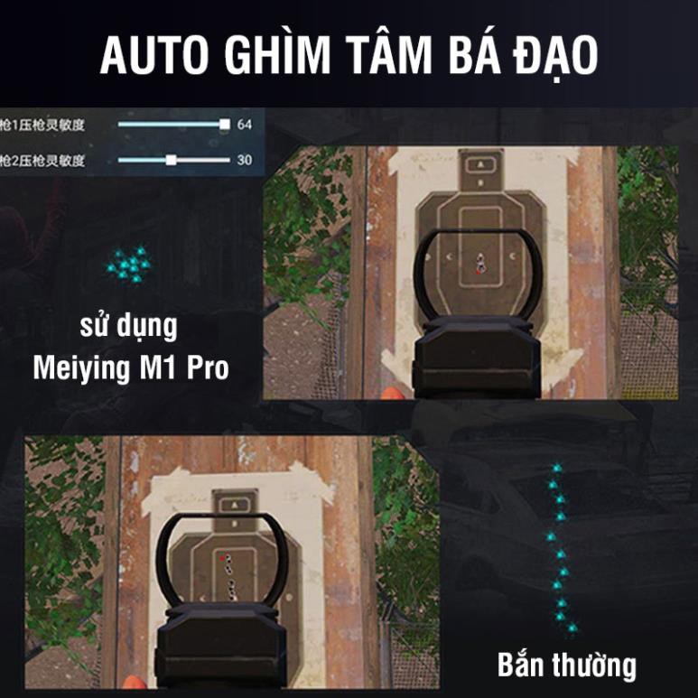 Combo Meiying M1 Pro bàn phím K15 và chuột X3 chơi PUBG Mobile, Free Fire, COD