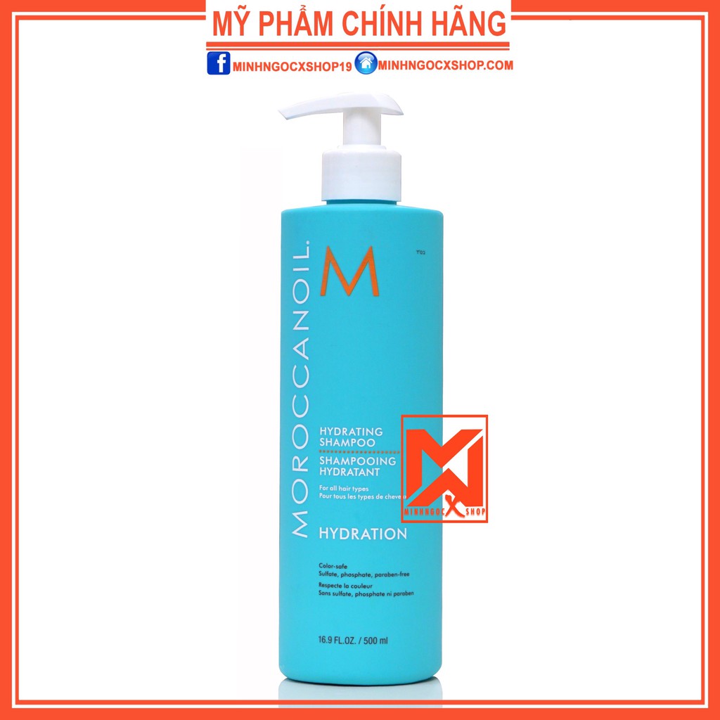 MOROCCANOIL DẦU GỘI DƯỠNG ẨM MOROCCANOIL HYDRATION 500ML CHÍNH HÃNG