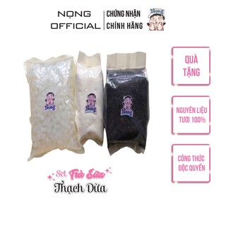 Trà Sữa Tự Pha Set Nguyên Liệu Trà Sữa Trân Châu Ngọc Trai 3Q Chuẩn Vị Trà Sữa Nọng Milktea ( 25 - 30 Ly Cốc)