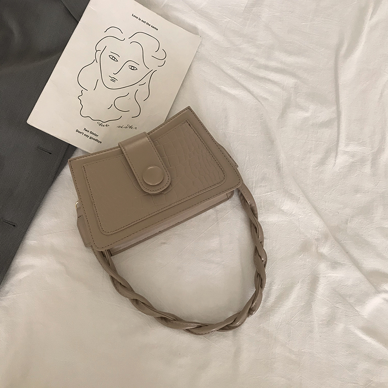 Túi Đeo Vai Hình Vuông Cỡ Nhỏ Thiết Kế Đơn Giản Thời Trang Cho Nữ