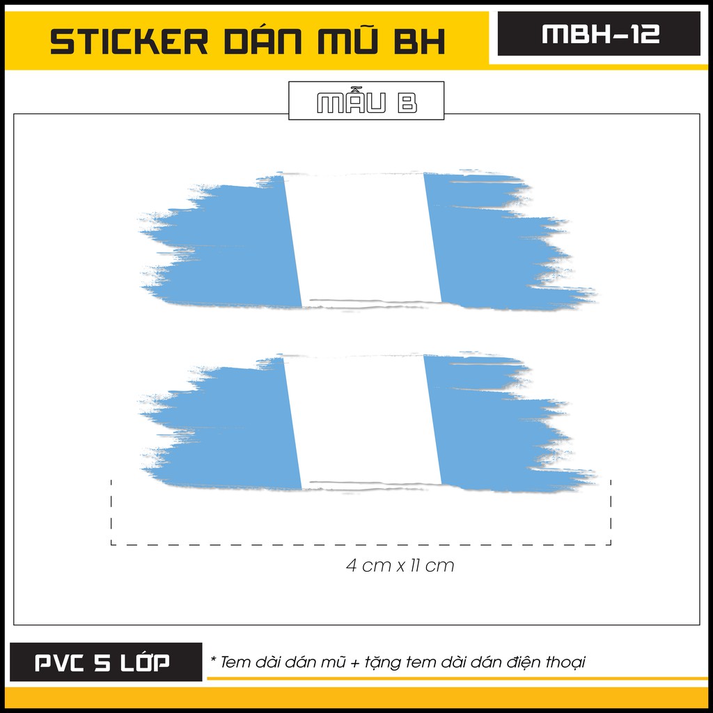 Sticker Logo Manchester City MBH - 12 | Decal Dán Mũ Bảo Hiểm Được Tặng Kèm Hình Dán Điện Thoại Cắt Sẵn Dễ Dàng Sử Dụng