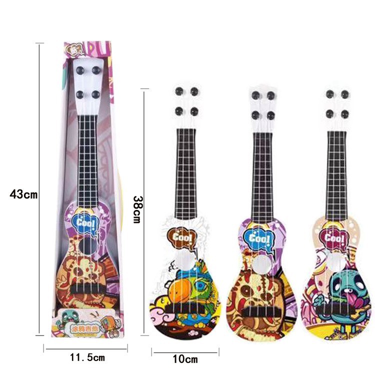 [HÀNG LUÔN SẴN ]Đồ chơi đàn guitar 4 dây xịn xò cho bé yêu