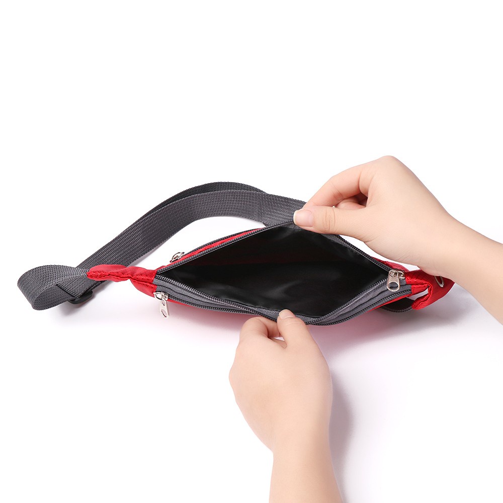 Túi Đeo Hông Bằng Vải Canvas Nhiều Ngăn Chống Nước Thời Trang Dành Cho Nam Và Nữ