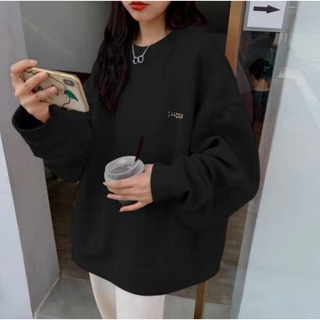 Áo Sweater Basic Chất Nỉ Da Cá Phong Cách Hàn Quốc (Hàng Đặt Trước)