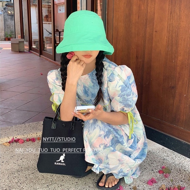 Nón Vành Rộng Chống Tia Uv Màu Sắc Ngọt Ngào Thời Trang Mùa Hè Cho Nữ