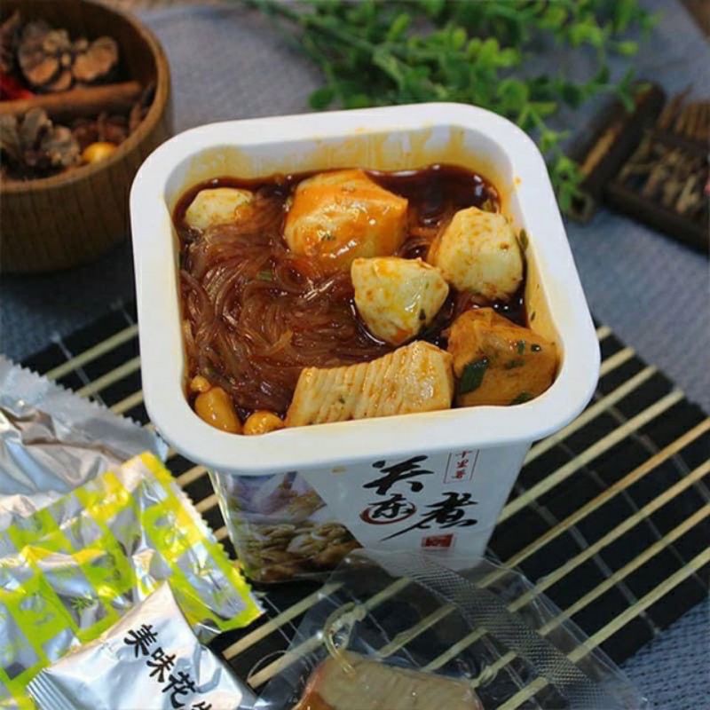 [XẢ KHO] Miến Hải Sản - Lẩu cốc viên Phomai chảy Siêu Ngon - Hộp 154gr