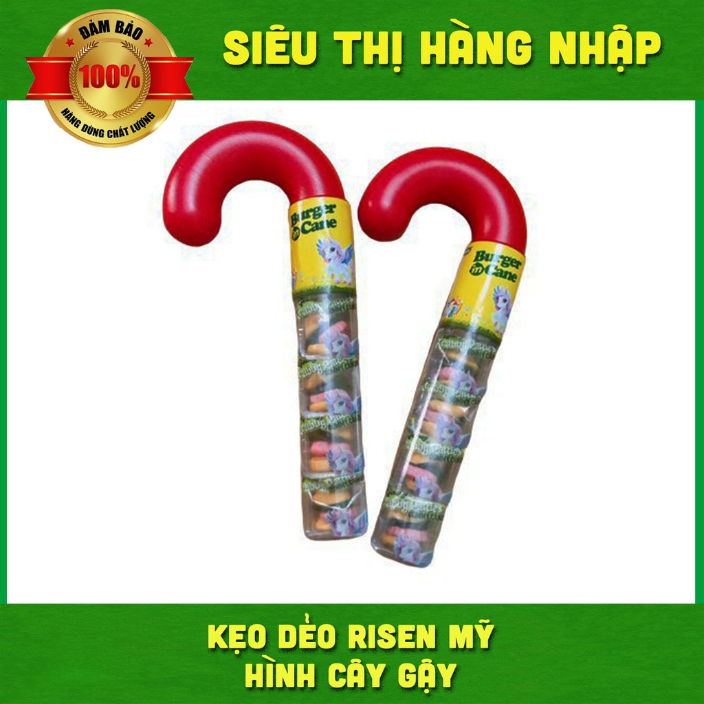 Kẹo dẻo Risen Mỹ hình cây gậy hamburger