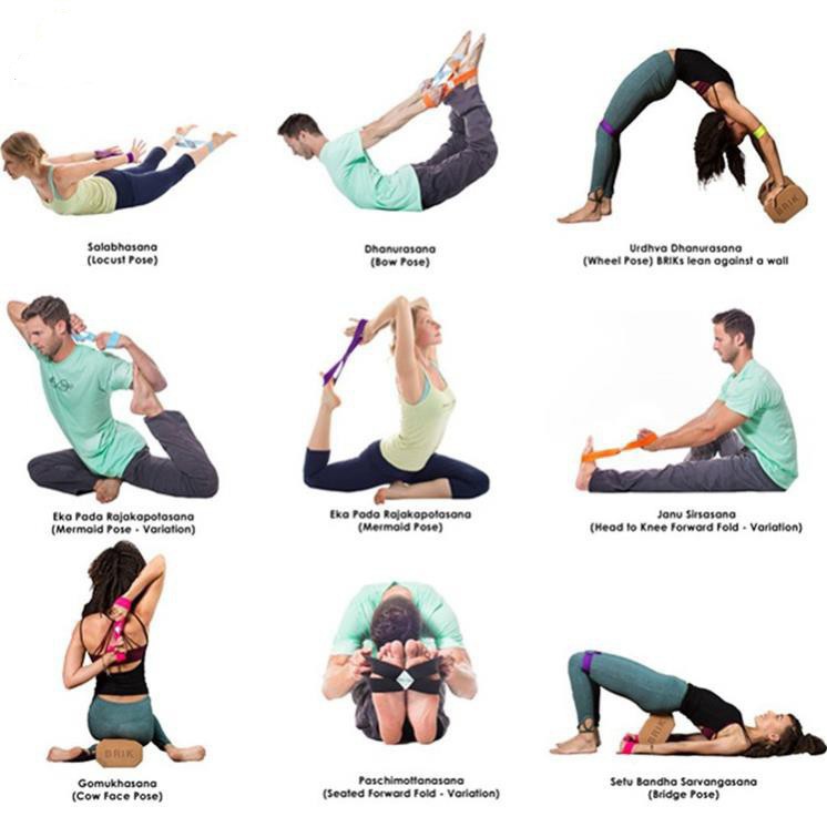 Dây đai tập yoga sợi cotton hình số 8 Dây Đai Số 8 Hỗ Trợ Luyện Tập Cánh Tay Yoga Thể Hình Tại nhà