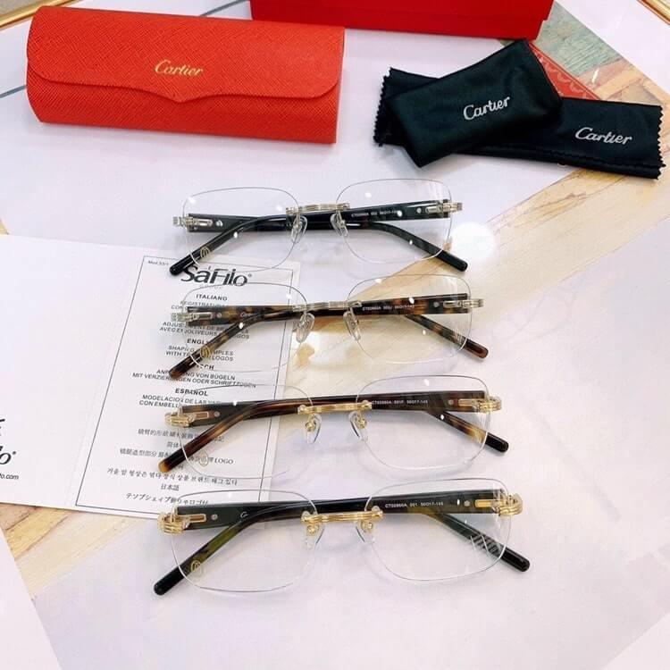Kính không viền, C.ARTIER, Gọng kính cận nam,  - donghokinhmat168
