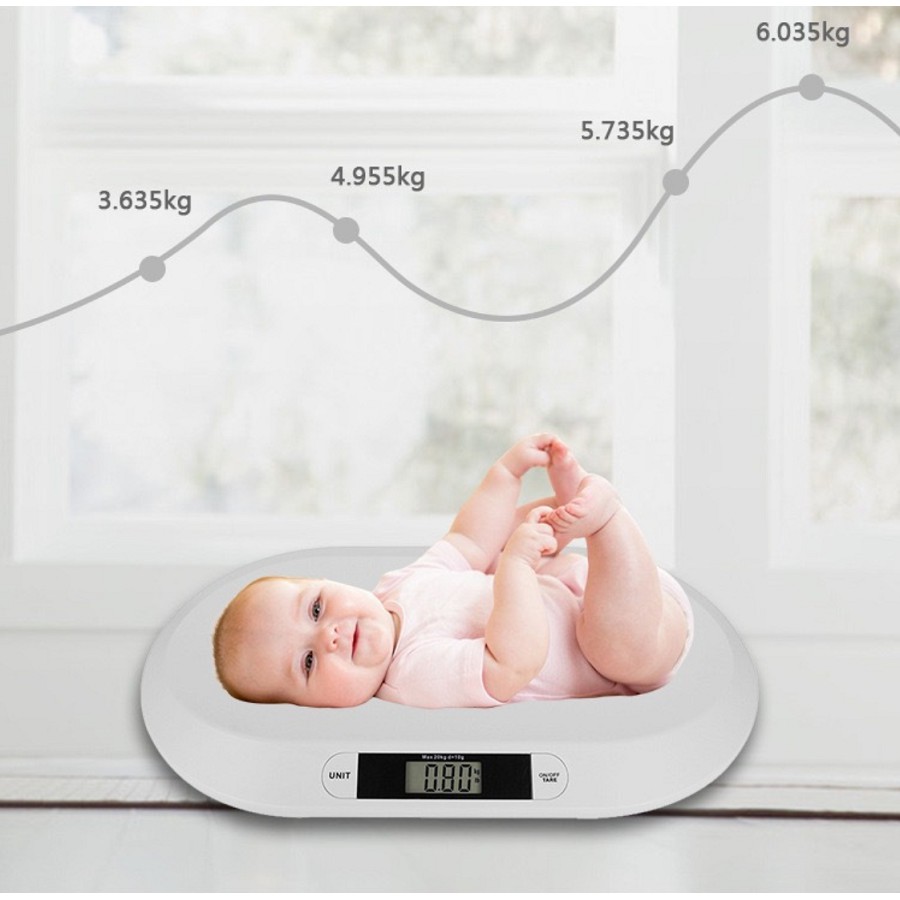 CÂN TRẺ SƠ SINH, CÂN SỨC KHỎE TRẺ EM BABY SCALE (10G-20KG)