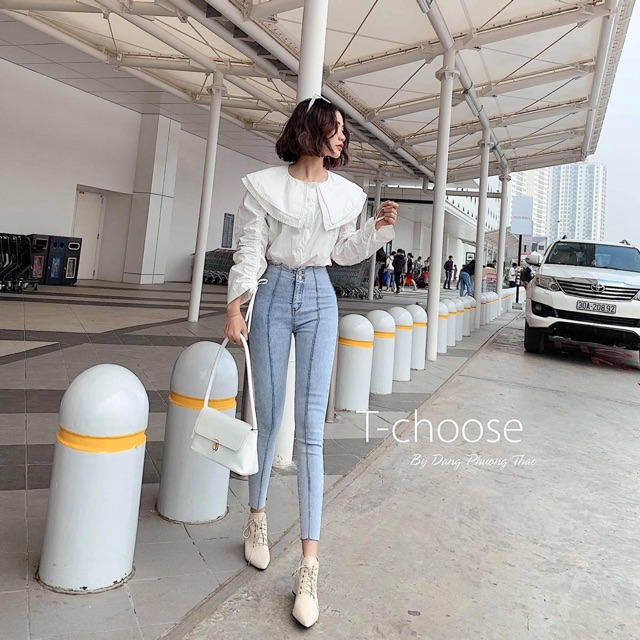 Quần jeans gân (M397) CEN FASHION