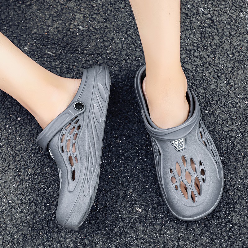 Dép sandal nhẹ đế phẳng size lớn thời trang mùa hè thoải mái dành cho nam Size 36-45