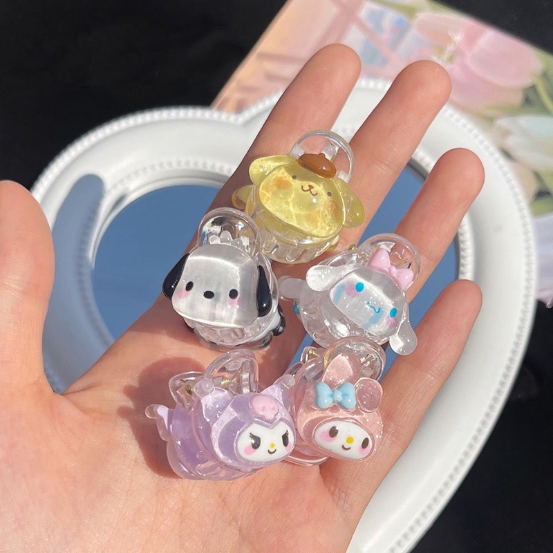Kẹp TóC Acrylic HọA TiếT HoạT HìNh Dễ Thương Cho Nữ