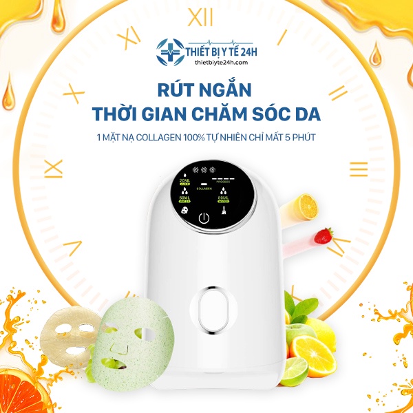 Máy Làm Mặt Nạ Trái Cây Tươi Tại Nhà, Máy Đắp Mặt Nạ Thạch Automatic Cao Cấp