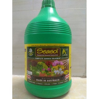 Phân bón lá đa trung vi lượng nk từ úc seasol tốt rễ đẻ nhánh - can 3 lít