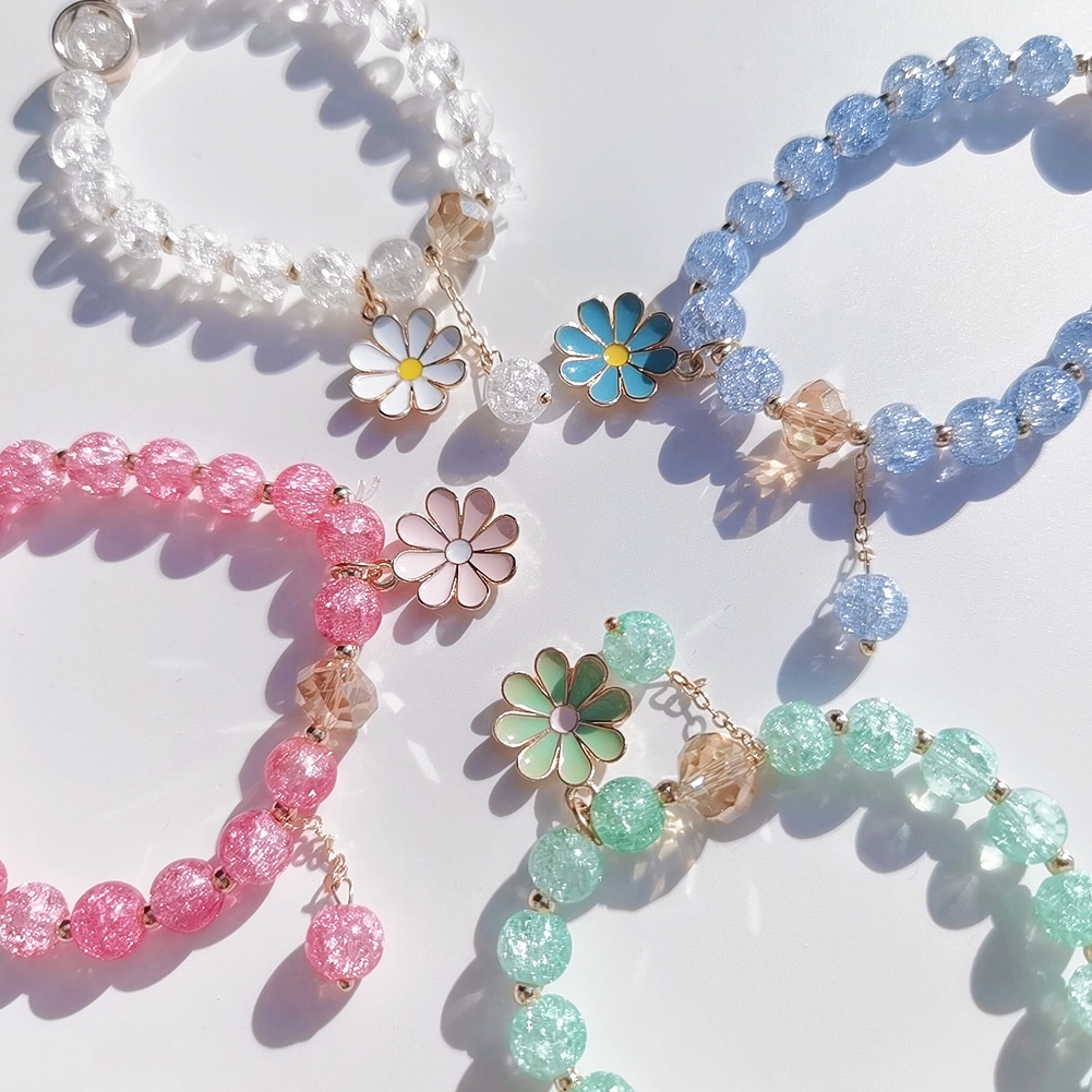 Vòng Tay Pha Lê Phong Cách Hàn Quốc Thời Trang Cho Nữ