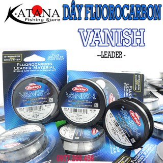Dây FLUOROCARBON BERKLEY VANISH - Làm Leader, thẻo câu đài