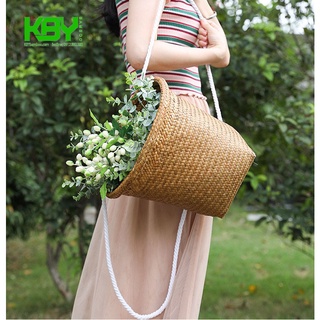 Gùi mây tre cói - Giỏ mây tre - KBYbamboo