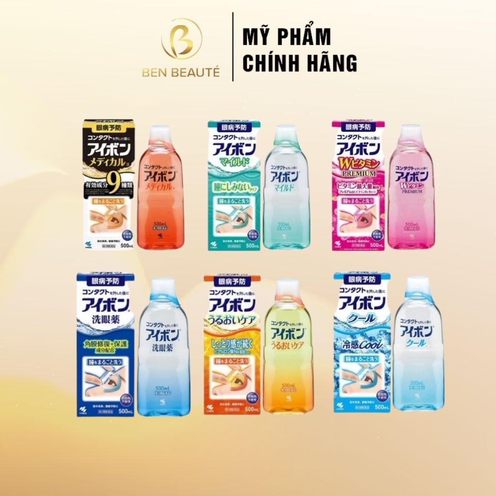 Nước rửa mắt Eyebon W Vitamin Kobayashi Nhật Bản 500ml