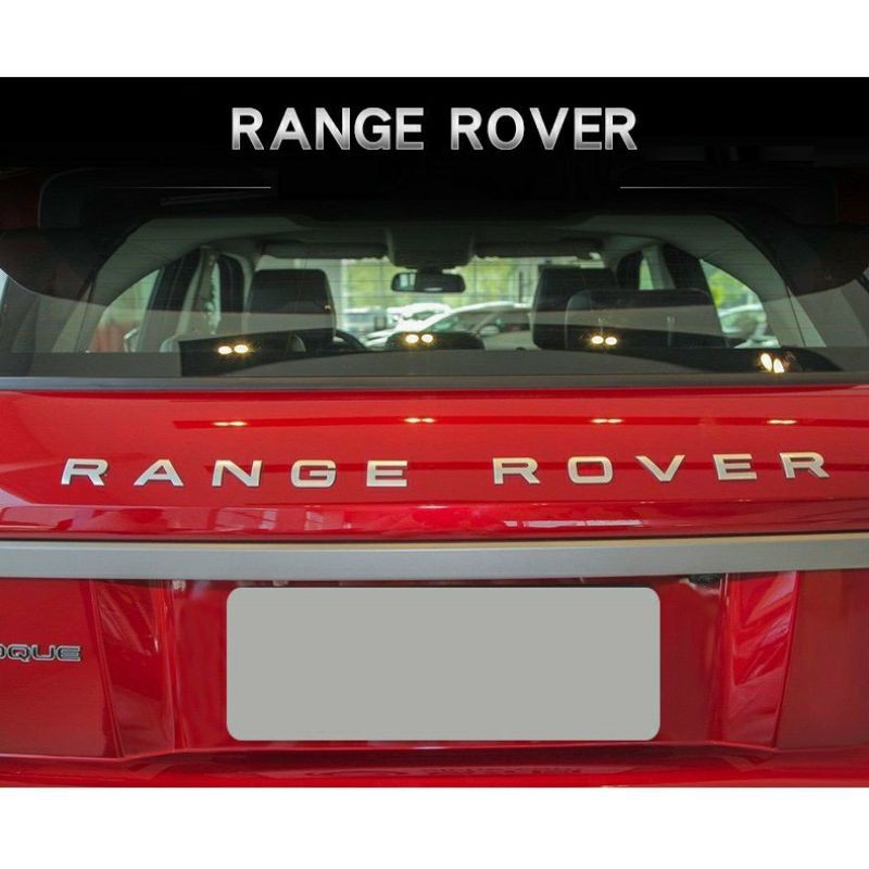 [Hàng có săn-Xả hàng tăng doanh số]Tem RANGE ROVER chữ nổi 3D trang trí xe hơi 4 màu sang trọng