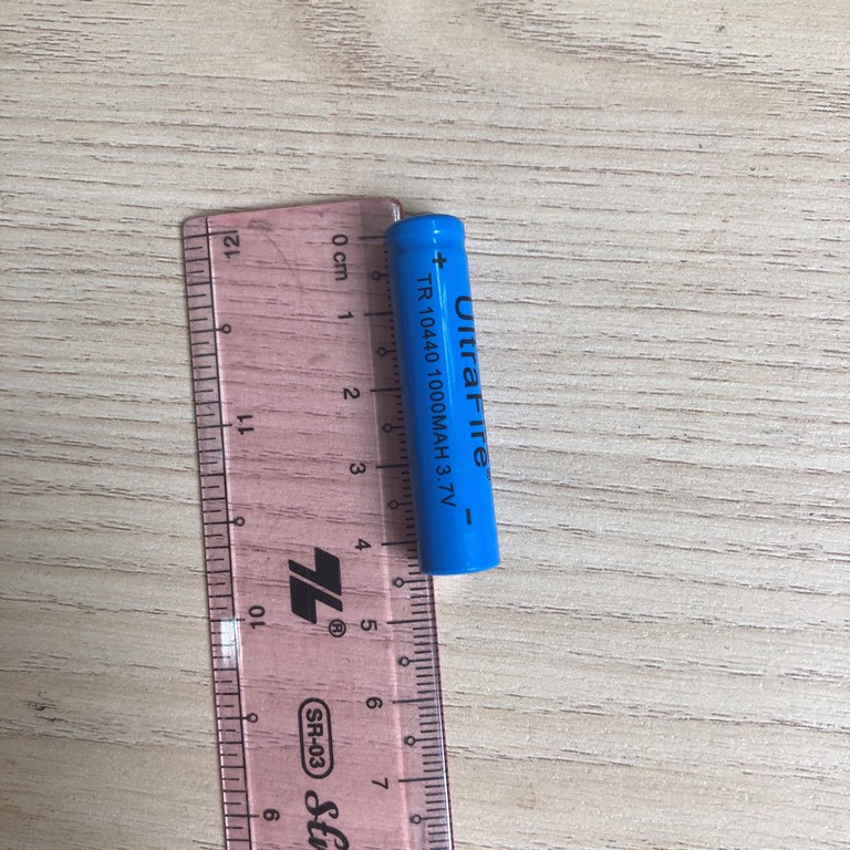 Pin sạc lithium Ultrafire 10440 1000mAh 3.7v