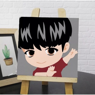 Tranh tô màu số hóa chibi BTS Dynamite