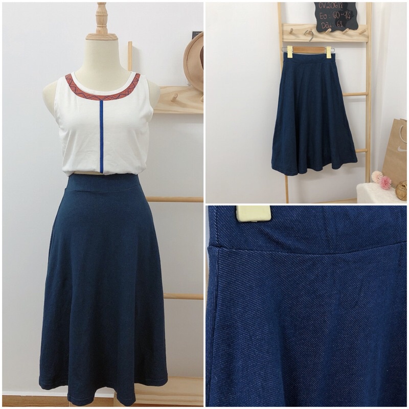 Chân váy 2hand hiệu xinh xắn có BIG SIZE