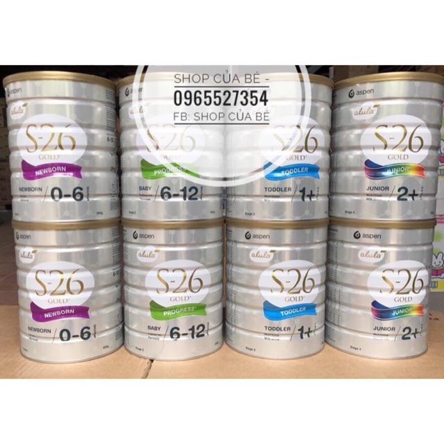 SỮA BỘT S26 GOLD