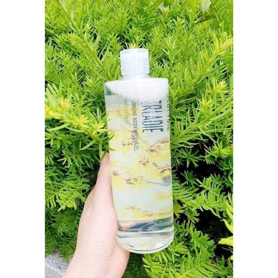 NƯỚC TẨY TRANG DERLADIE CLEANSING WATER WITCH HAZEL 300ML NHẬP KHẨU CHÍNH HÃNG - 4201