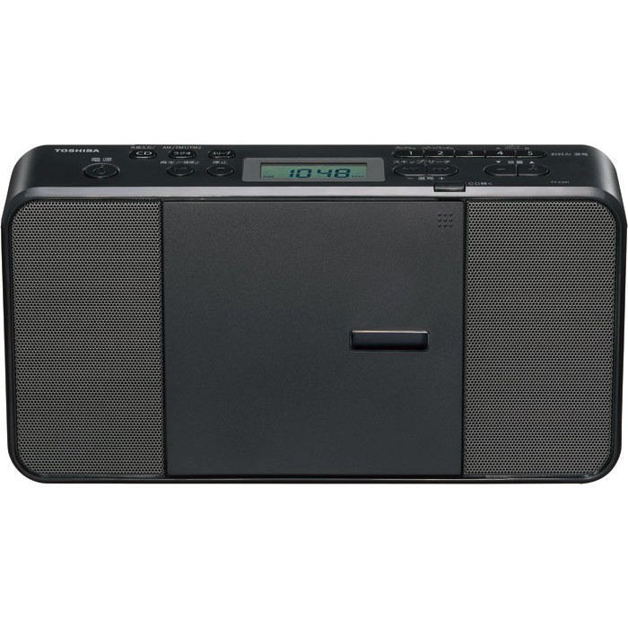 Đài đĩa CD Radio Toshiba C251 - Hàng sản xuất cho thị trường nội địa Nhật chạy điện 100V