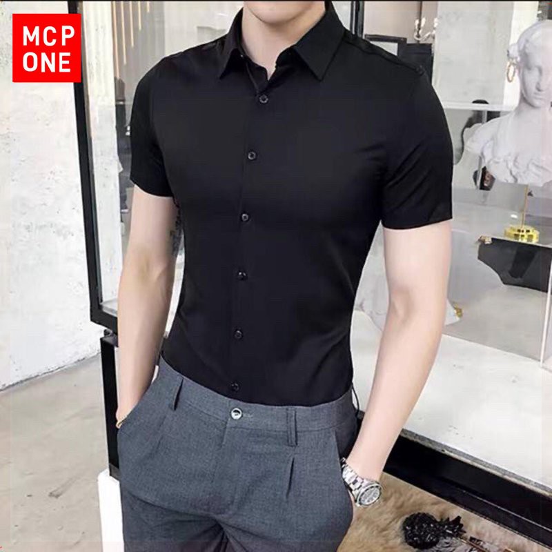 (FULL MÀU) Áo sơ mi nam Cộc Tay phom dáng Hàn Quốc - MCPONE | BigBuy360 - bigbuy360.vn