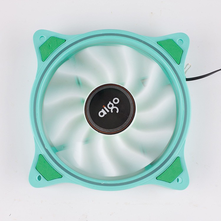 FAN AIGO LED RING  GREEN